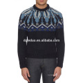 Pull classique en jacquard classique épais pour homme d&#39;affaires